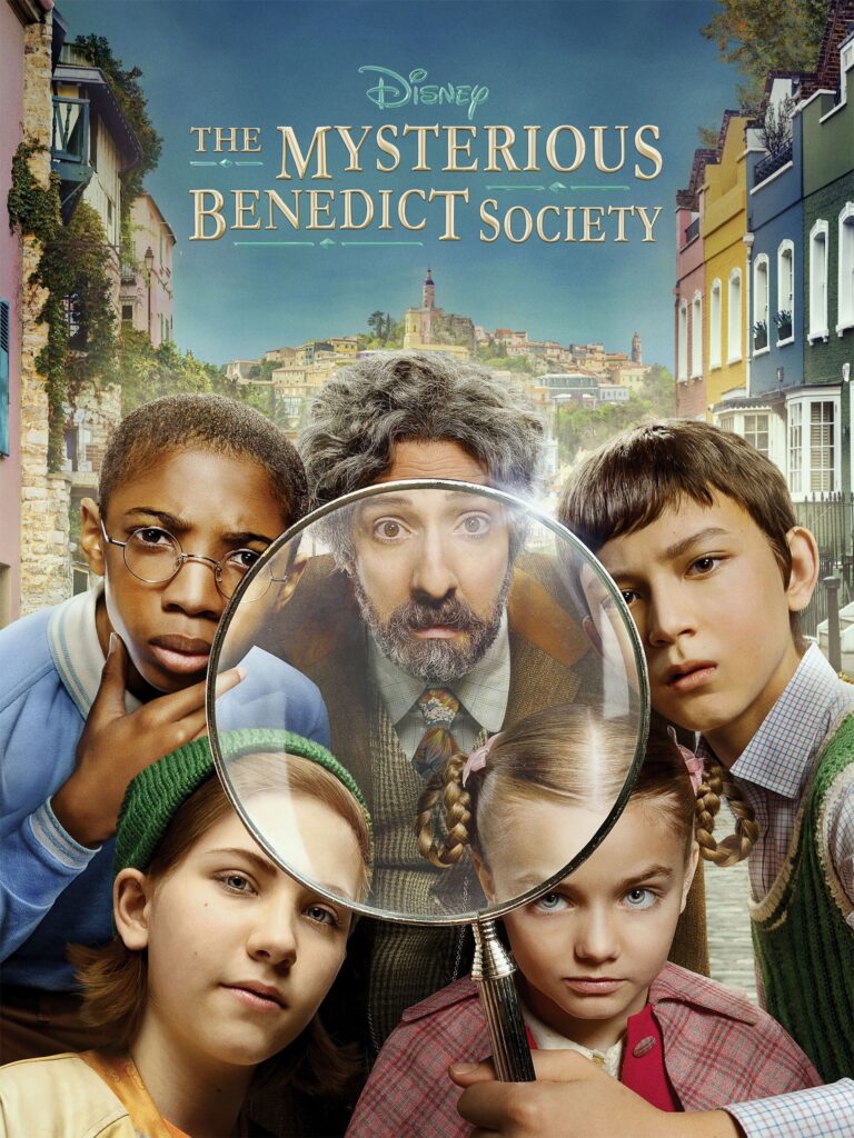 The poster for the Mysterious Benedict Society poster