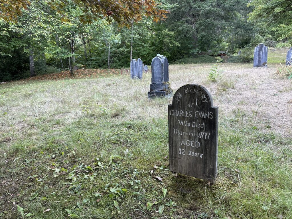 Another old headplank, dated 1871.