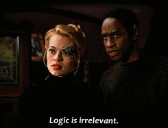 Logic is irrelevant!