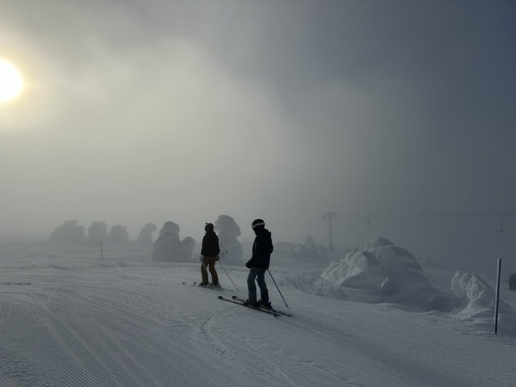 A moody day near the top of Big White, BC