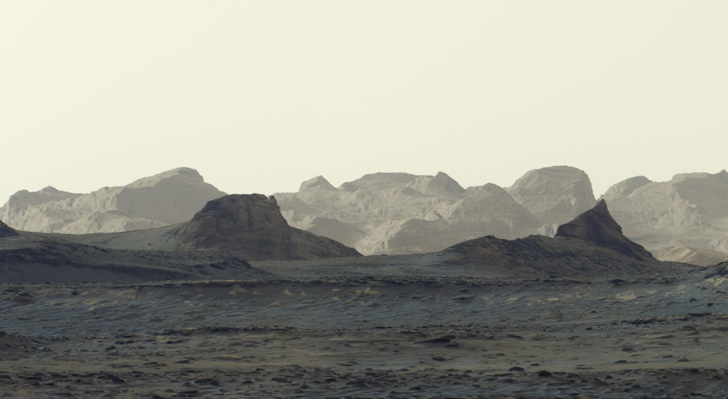 A great moody shot of a Martian dawn