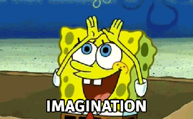 The Spongebob "imagination" meme